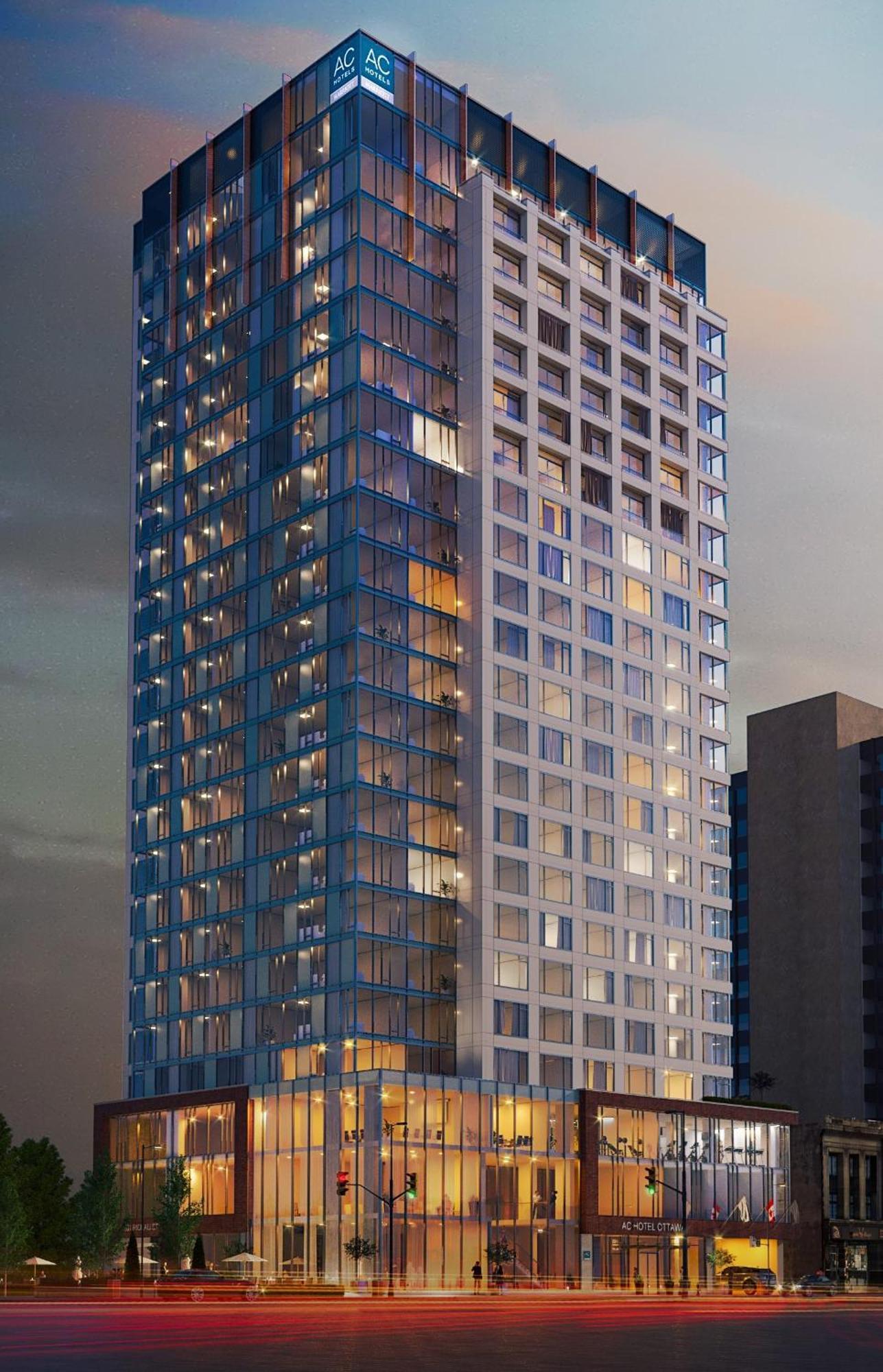 Ac Hotel By Marriott Ottawa Downtown Bagian luar foto