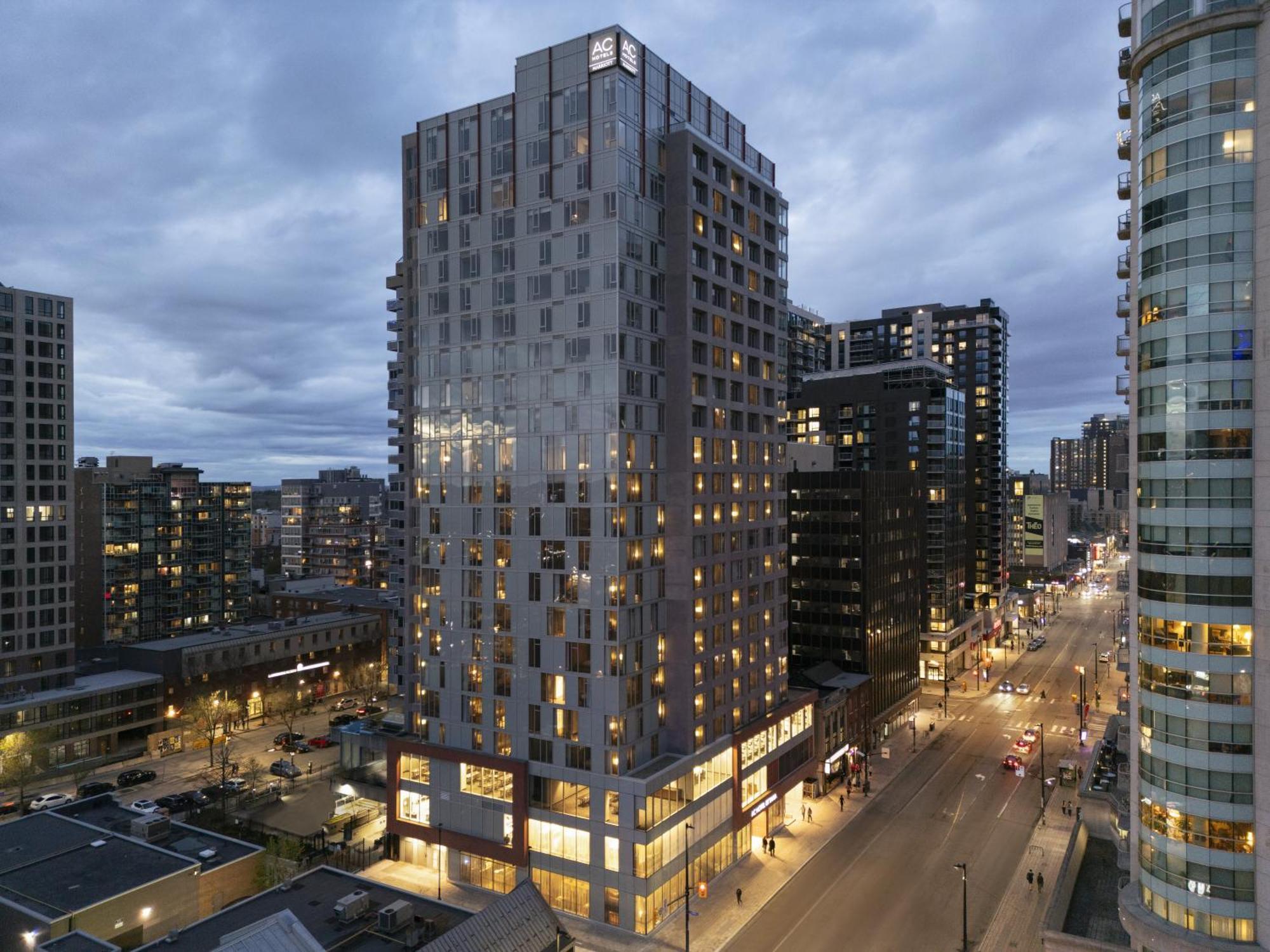 Ac Hotel By Marriott Ottawa Downtown Bagian luar foto